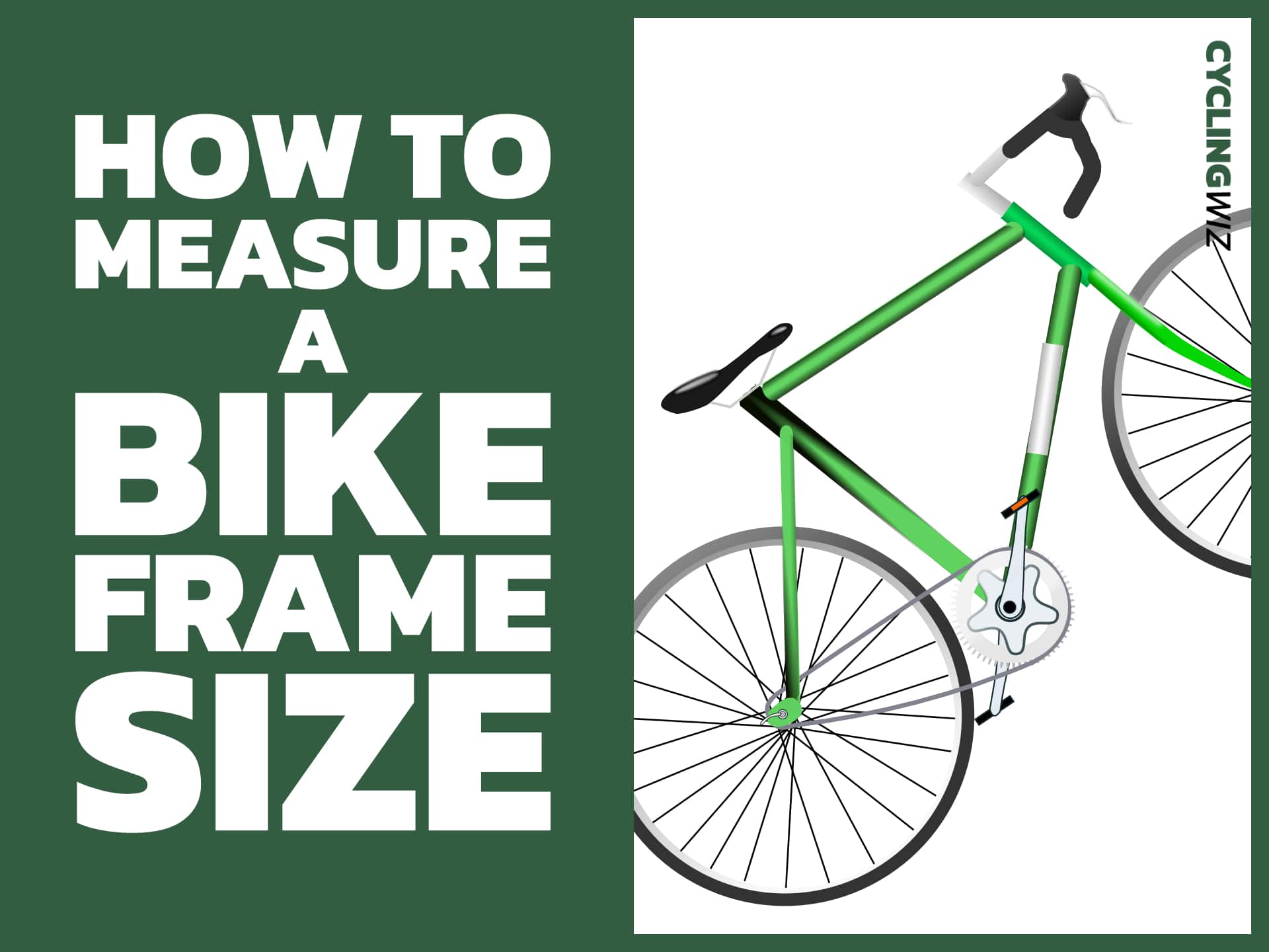 How to Measure a Bike Frame Size Choosing the Right Bike Size Cycling Wiz